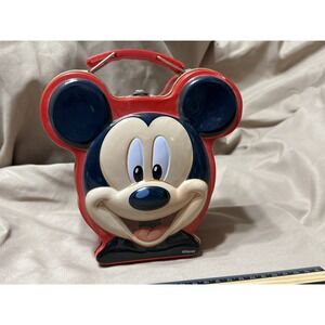 Disney Mickey Mouse Lunch‎ Pail With Perfume Eau De Toilette Natural Spray